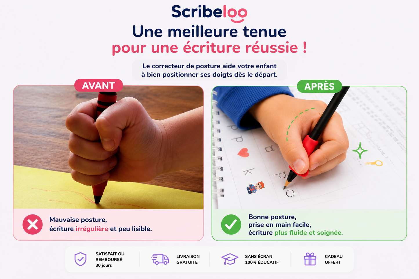 Cahier Magique Réutilisable